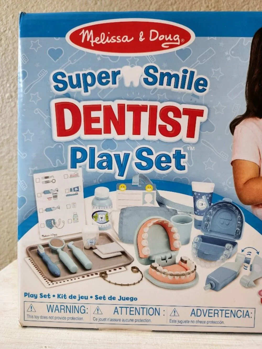 NEW Melissa & Doug Dentist Dental Pretend Play Teeth Set 25-piece Includes set o